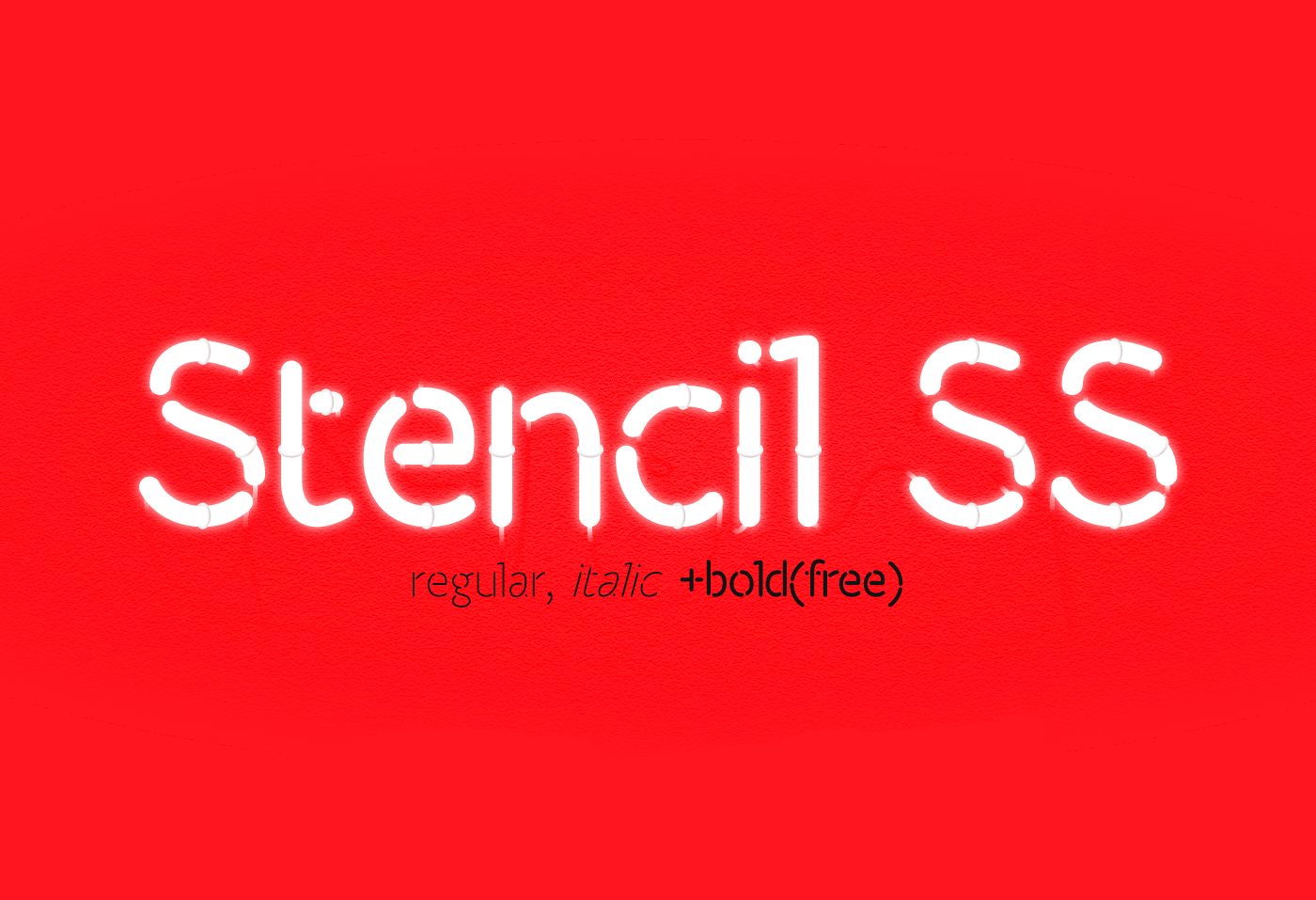 Czcionka Stencil SS Bold