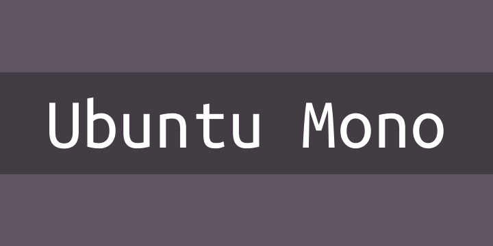 Czcionka Ubuntu Mono