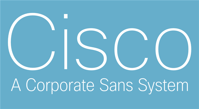 Czcionka Cisco Sans