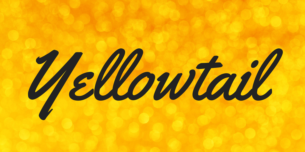Czcionka Yellowtail