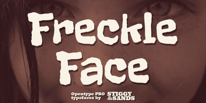Czcionka Freckle Face