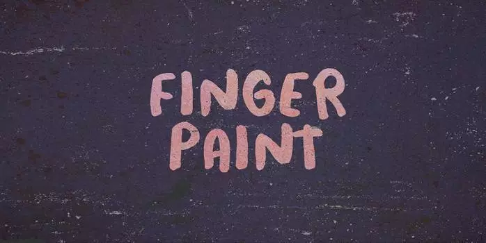 Czcionka Finger Paint