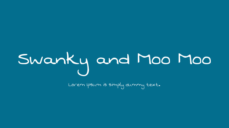 Swanky and Moo Moo