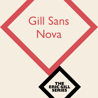 Czcionka Gill Sans Nova