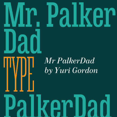 Czcionka Mr Palker Dad