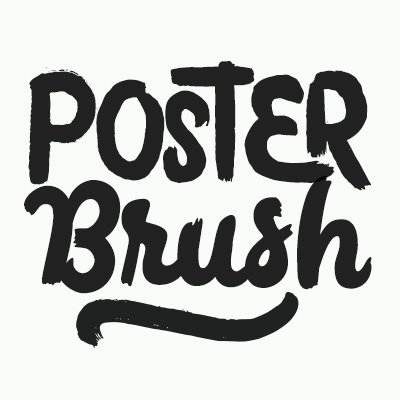 Czcionka Poster Brush