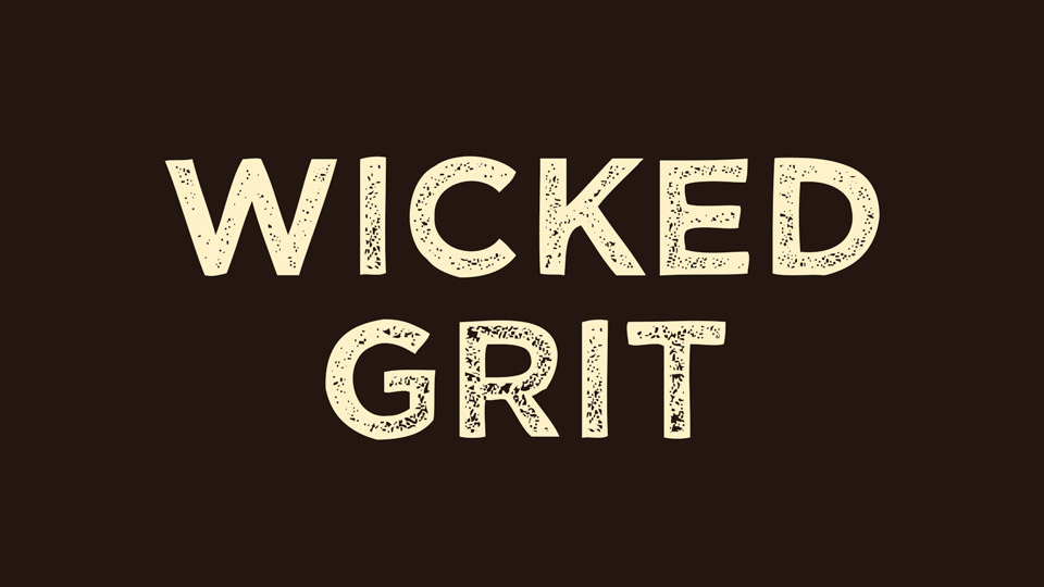 Czcionka Wicked Grit