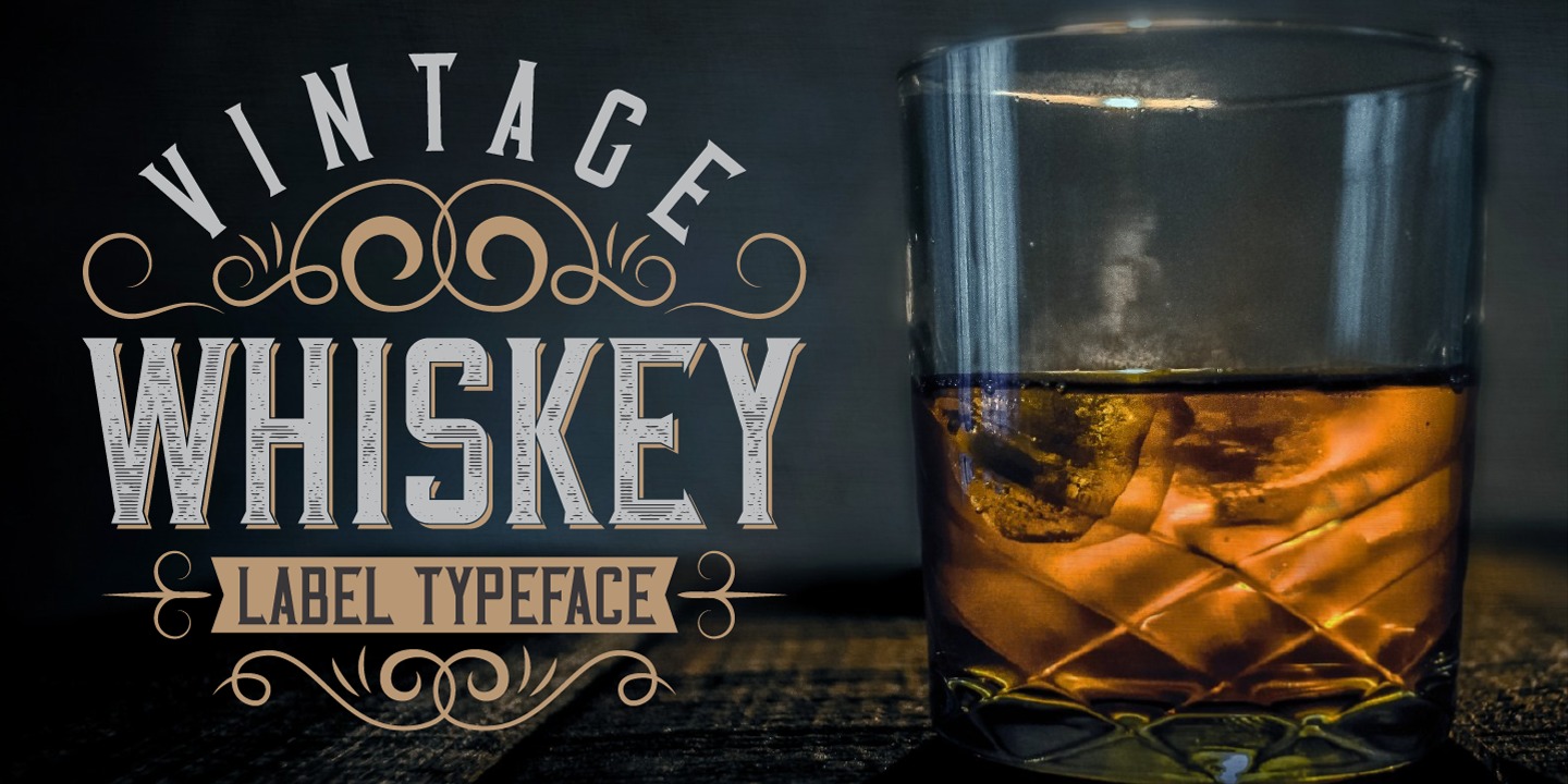 Czcionka Vintage Whiskey