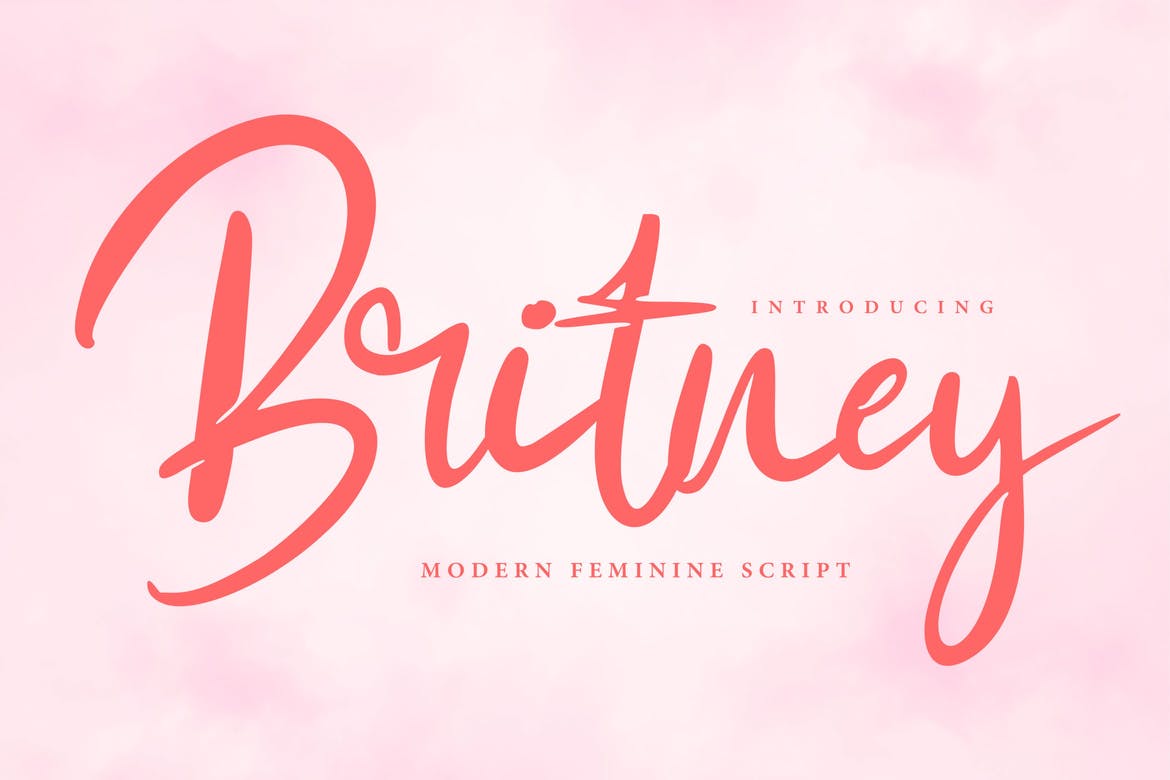 Czcionka Britney 