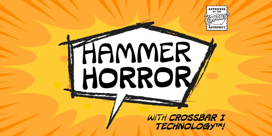 Czcionka CC Hammer Horror