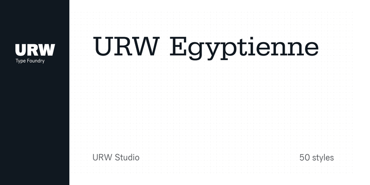 Czcionka Egyptienne URW