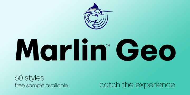 Czcionka Marlin Geo