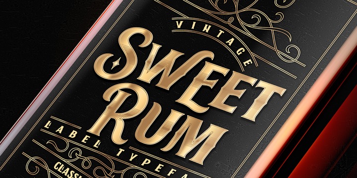 Czcionka Sweet Rum