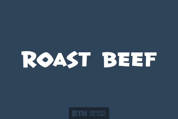 Czcionka Roast Beef BTN