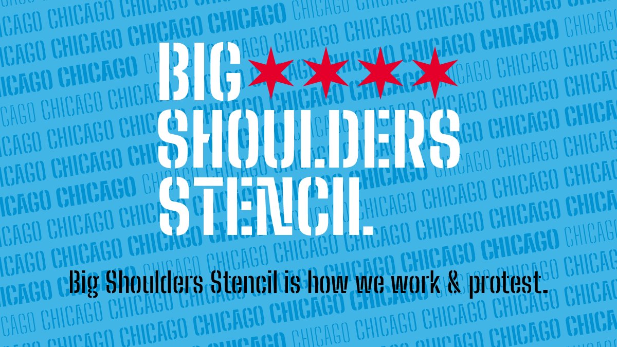 Czcionka Big Shoulders Stencil Text