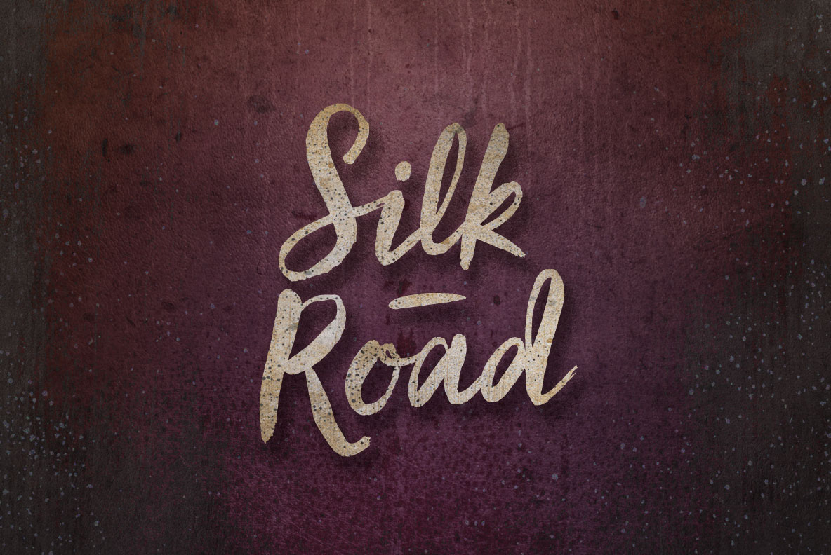 Czcionka Silk Road