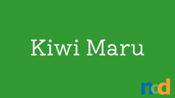 Czcionka Kiwi Maru