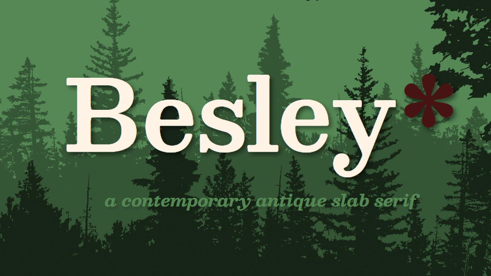 Czcionka Besley