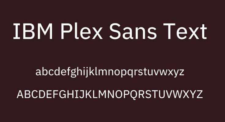 Czcionka IBM Plex Sans Devanagari