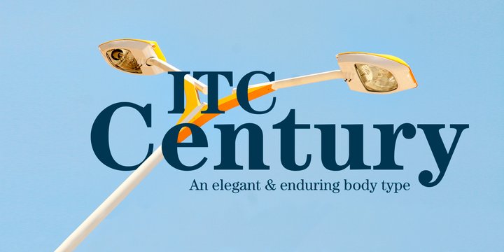 Czcionka ITC Century