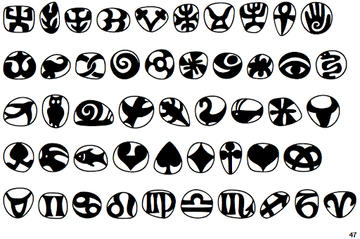 Czcionka Frutiger Symbols