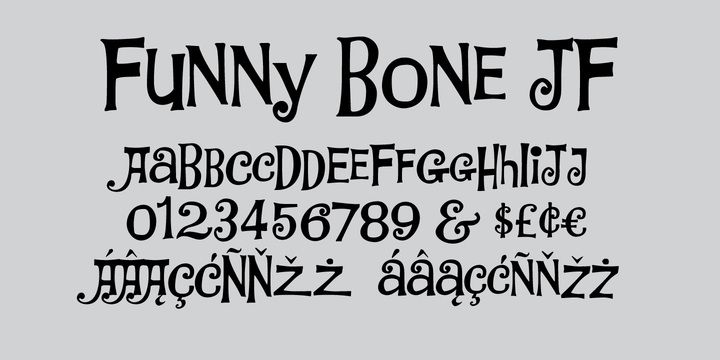 Czcionka Linotype Funny Bones