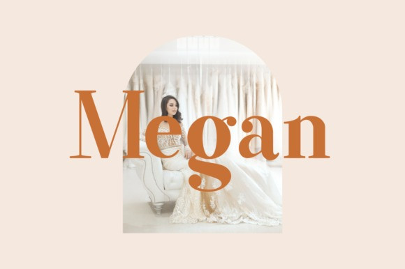 Czcionka Megan