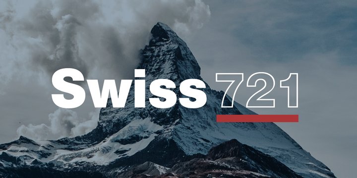 Czcionka Swiss 721