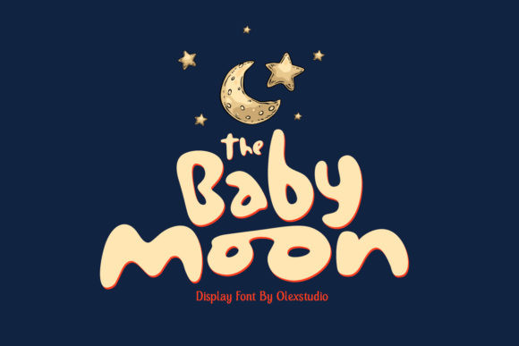 Czcionka The Baby Moon