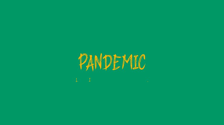 Czcionka Pandemic
