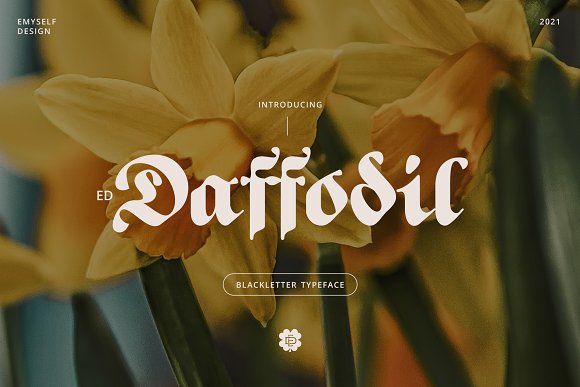 Czcionka ED Daffodil