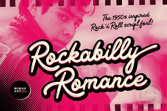 Czcionka Rockabilly Romance