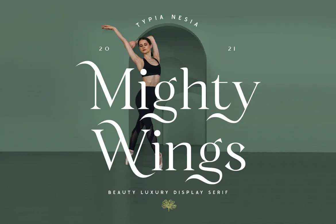 Czcionka Mighty Wings