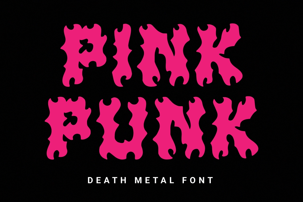 Czcionka Pink Punk