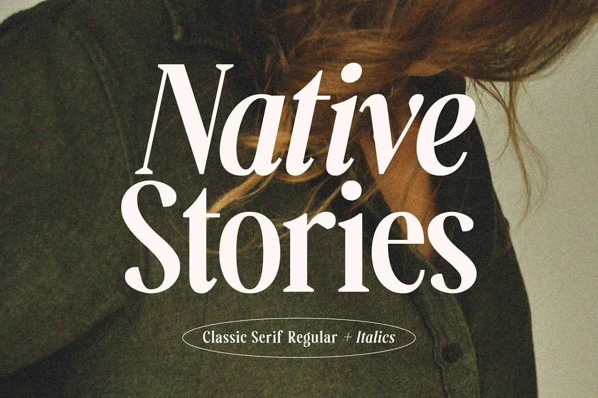 Czcionka Native Stories