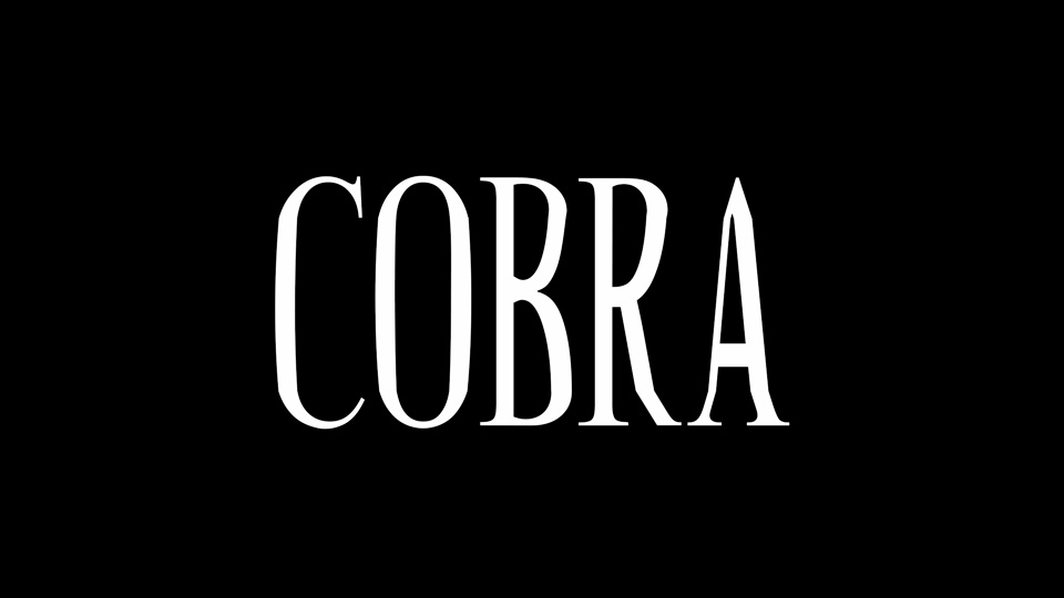 Czcionka Cobra