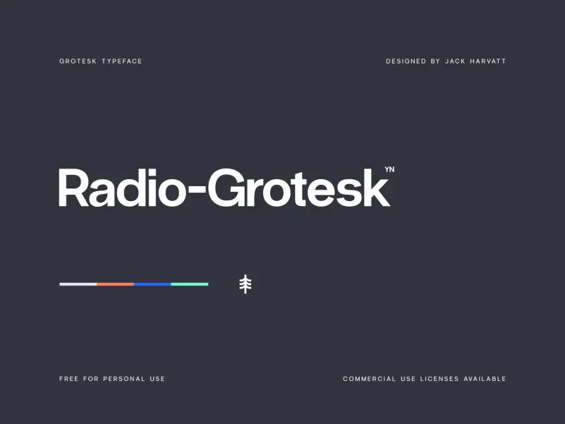 Czcionka Radio Grotesk