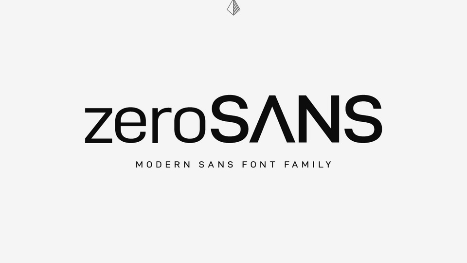 Czcionka Zero Sans