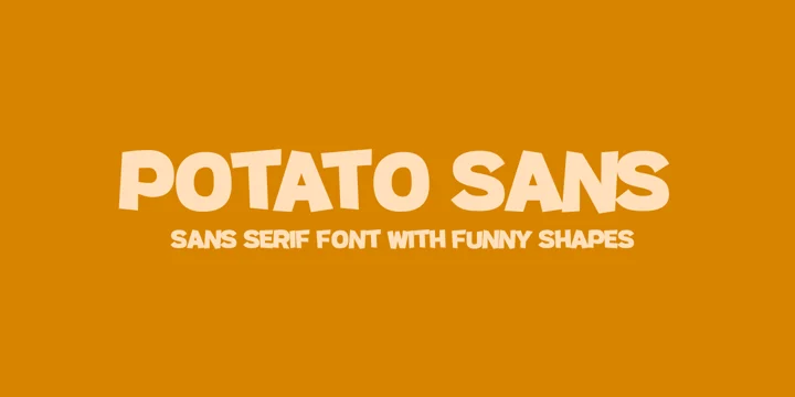 Czcionka Potato Sans