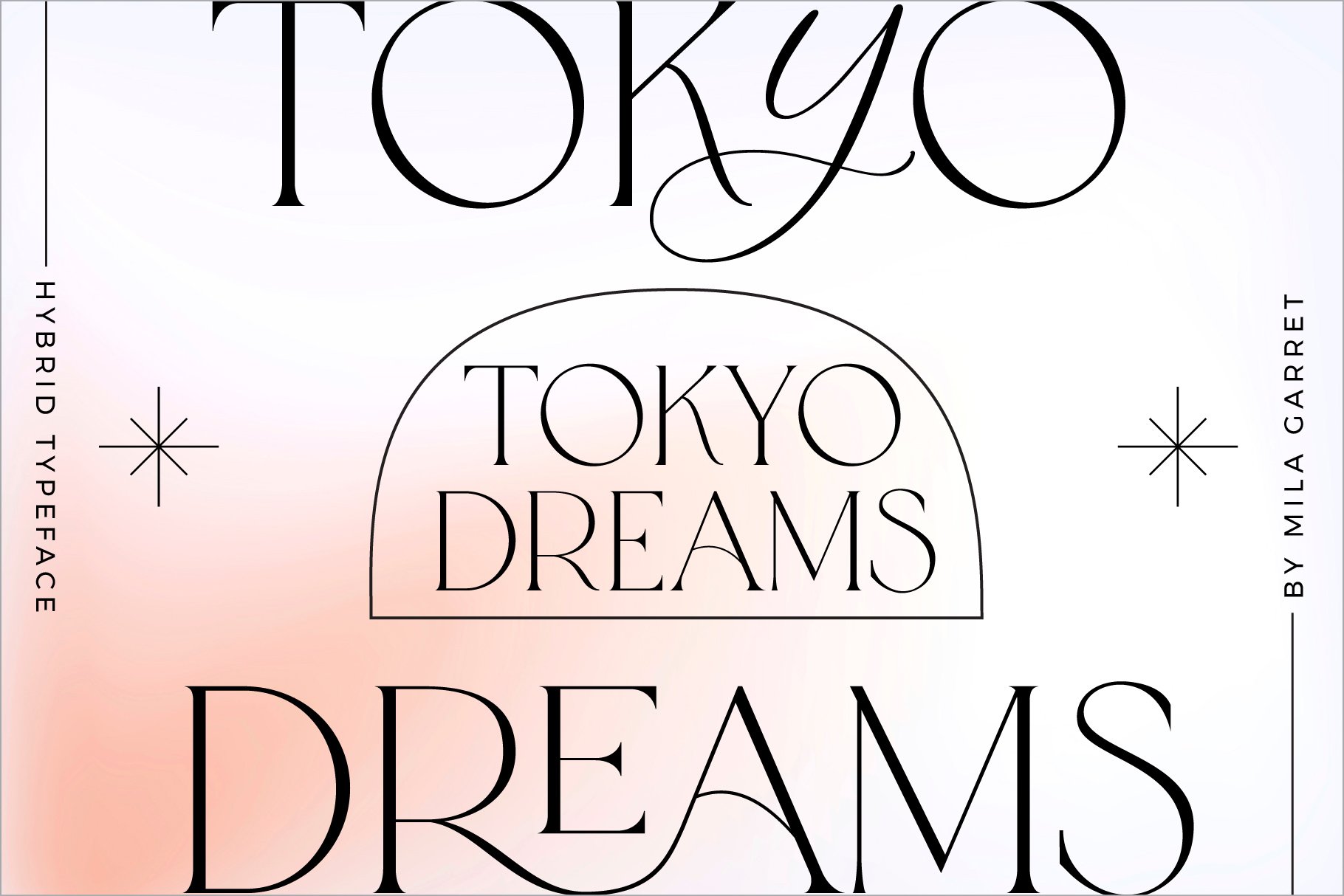 Czcionka Tokyo Dreams