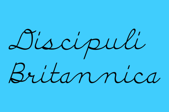 Czcionka Discipuli Britannica