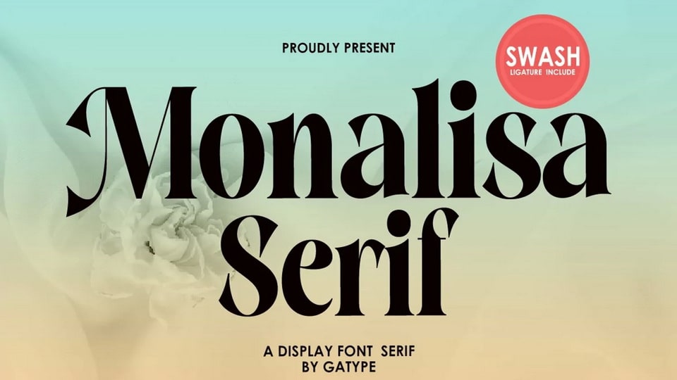 Czcionka Monalisa Serif