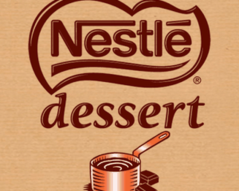 Czcionka Nestle Dessert