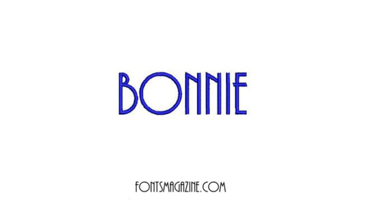 Czcionka Bonnie