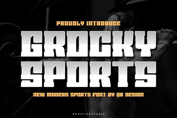 Czcionka Grocky Sports