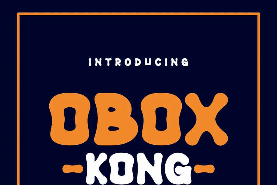 Czcionka Obox Kong