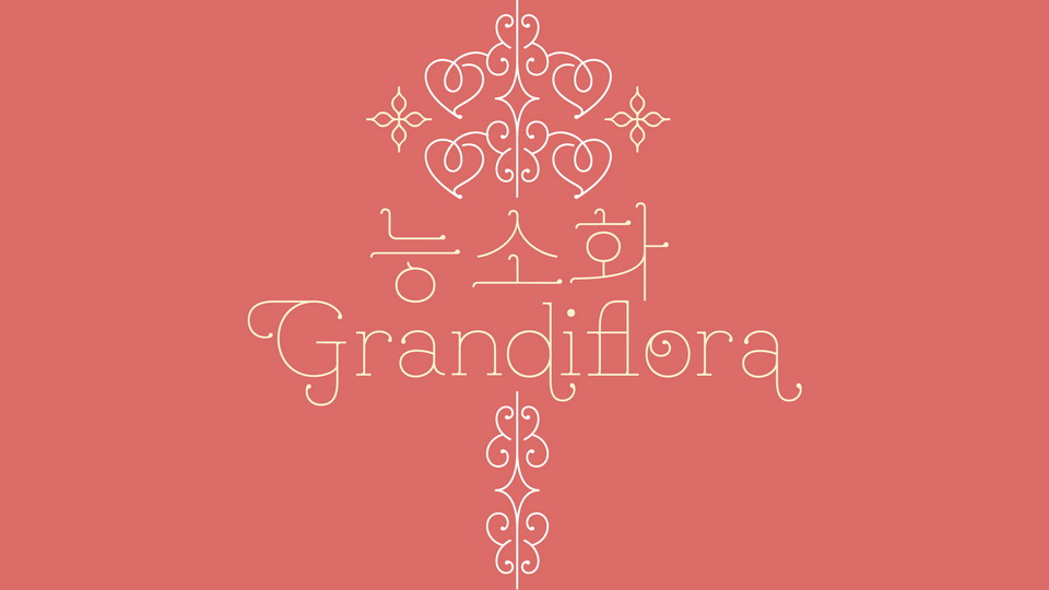 Czcionka Grandiflora One
