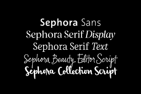 Czcionka Sephora Sans