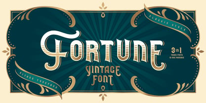 Czcionka Fortune Vintage