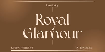 Czcionka Royal Glamour